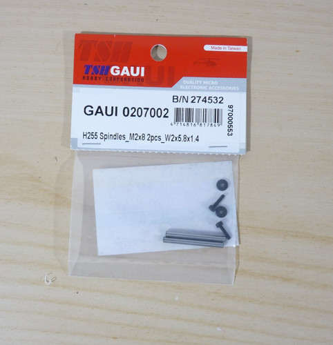 Gaui 0207002 h255 spindles - 0207002, neu