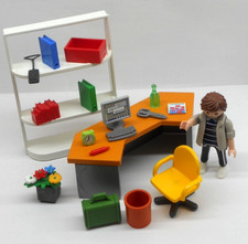 Mann im Büro + Zubehör + Möbel + Wohnen + Einrichtung + Figur ++ Playmobil