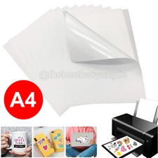 A4 Selbstklebend Wasserdicht Klebefolien Aufkleberfolie Für Inkjet/Laserdrucker