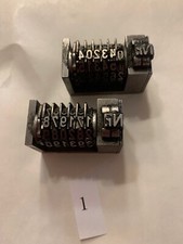 Zählwerke alt Nummerierwerk