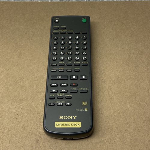 Original sony d27m - sony, rm-d27m