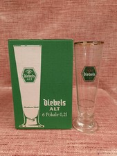 Diebels Alt Pokale 6x Bierglas