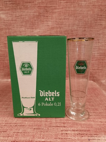 Diebels alt pokale bierglas - pokale,