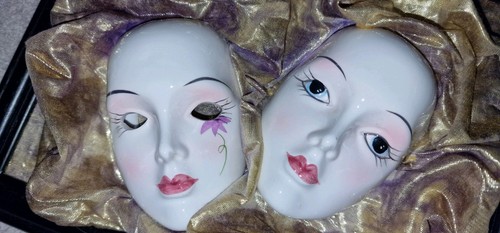 Exklusives duo porzellanmasken - duo,