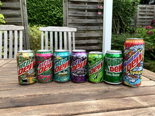Mountain Dew MTN Dew Dosen Sammlung Leer