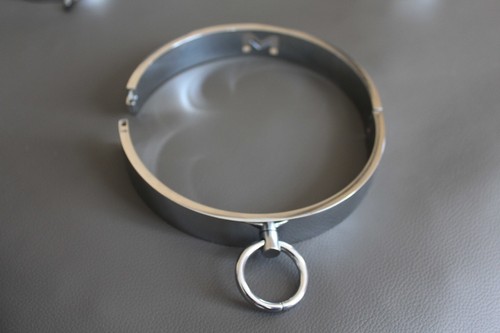 Metall halsband halskragen - metall, "m"