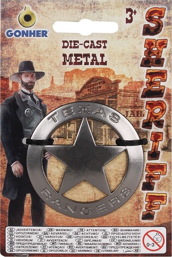 Sheriffstern mit magnet - sheriffstern,