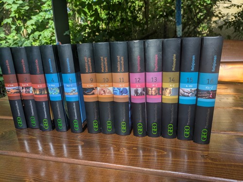 Geo themenlexikon bände 1 5 - geo, 1-5