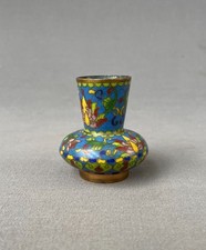 Miniaturvase aus Cloisonné