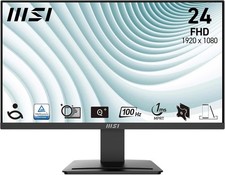 MSI PRO MP2412 23.8" FHD 100Hz 1ms VA Display Monitor HDMI DP VESA 75×75
