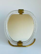 WOW Art Deco Tisch Spiegel Table Vanity Mirror Murano Schminkspiegel Vintage .