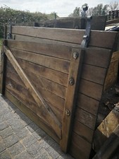 Eiche Scheunentor Doppelflügeltor  Holztür Stalltor aus Eiche Handarbeit