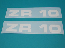 Zündapp ZR 10 Aufkleber Verkleidung Schriftzug Dekor weiß 447-10.130 Typ 447 OVP