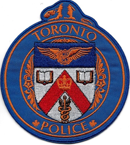 Canada police patch toronto - toronto, in