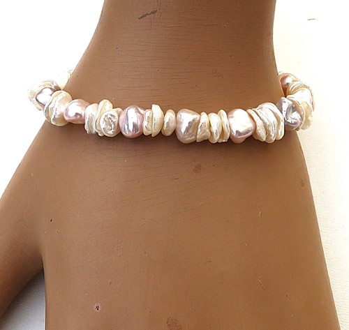 Keshi perlen armband - perlen,