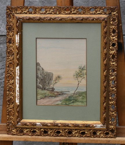 Aquarell prunkrahmen - aquarell,