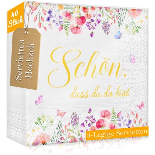Servietten hochzeit stück - hochzeit,