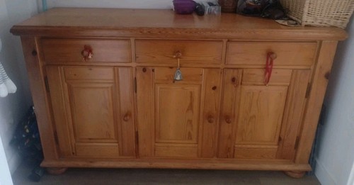 Kommode massiv kiefer - ,