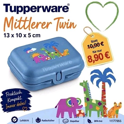 Tupperware mittlerer twin - mittlerer,
