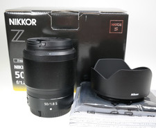 Nikon Nikkor Z 50/1,8 S   #20010557  -OVP-