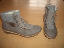 Rieker Damen Stiefel Z8643-40 Winterstiefel Boots Antistress Gr. 41 grau warm