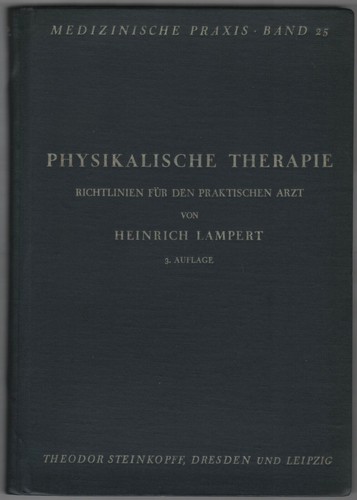 Lampert physikalische medizin - lampert:,