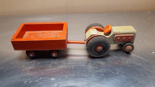 Holz spielzeug traktor - ,