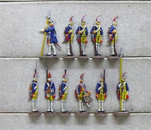 Zinnfiguren preussen - 11,