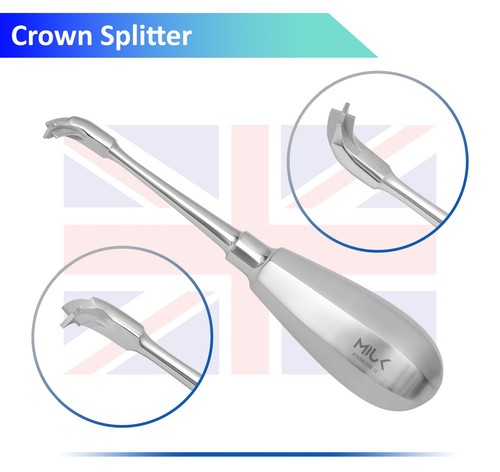Offset crown splitter - crown,