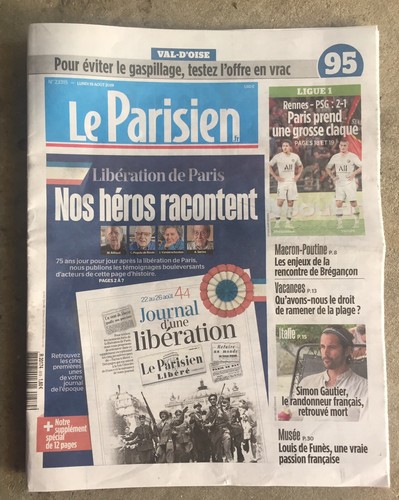 Parisien 2019 special - le, 19/08/2019