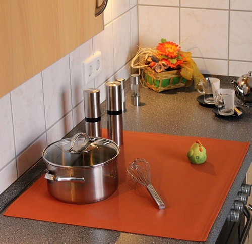 Ceranfeld abdeckung kunstleder - abdeckung,