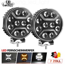 2x LED Fernscheinwerfer mit