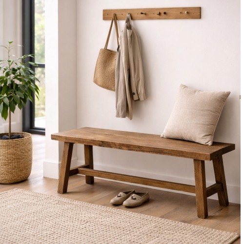 Teak bank gemi l90cm - bank,