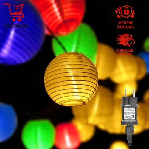 Lichterkette lampion deko - lampion,
