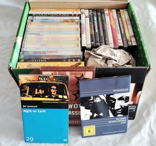 Karton dvd gemischte genre - dvd's,,