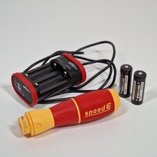 Wiha speedE II E-Schraubendreher 44318 2x Akku + Ladegerät Akkuschrauber DEFEKT!