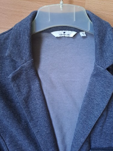 Blazer aus sweat baumwolle - blazer,