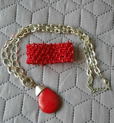 Rotes schaumkorallen set - rotes,