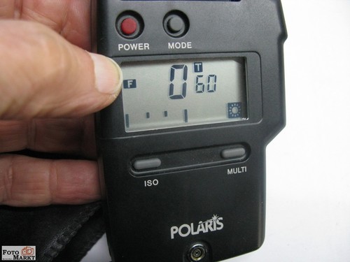 Polaris light and flash meter - and,