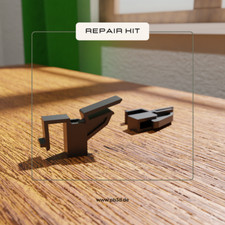 Paar Scharniere für Thorens TD-160, 165, 166, 145 , 146. Optimierte Version!