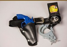 Polizei set gürtel pistole - polizei-set,,