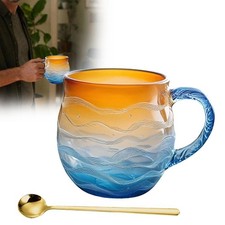 New Sunset Ocean Cup Sea Glass