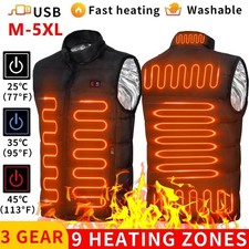 Usb beheizbare jacke weste - beheizbare,