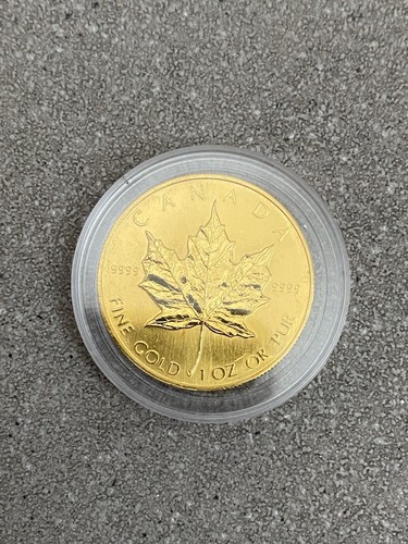 Gold maple leaf 1987 unzen - 1987, 1