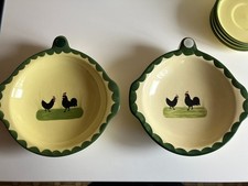 2 x Zeller Keramik HAHN &