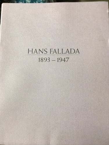 Fotomappe hans fallada 1893 - -,