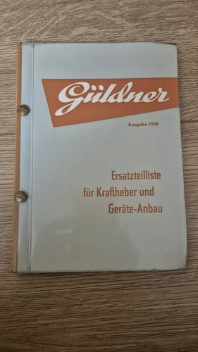 Güldner ersatzteilliste für - ersatzteilliste,