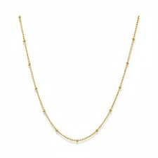 Damen halskette gold feine - halskette,