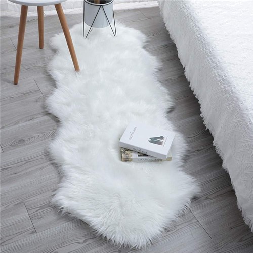 Faux lammfell teppich - faux,