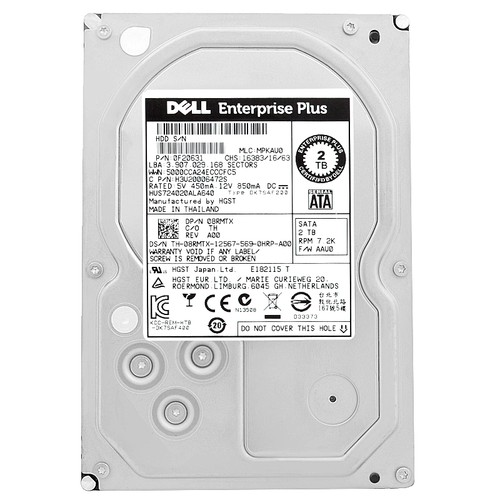 Dell hgst ultrastar - dell, 2tb